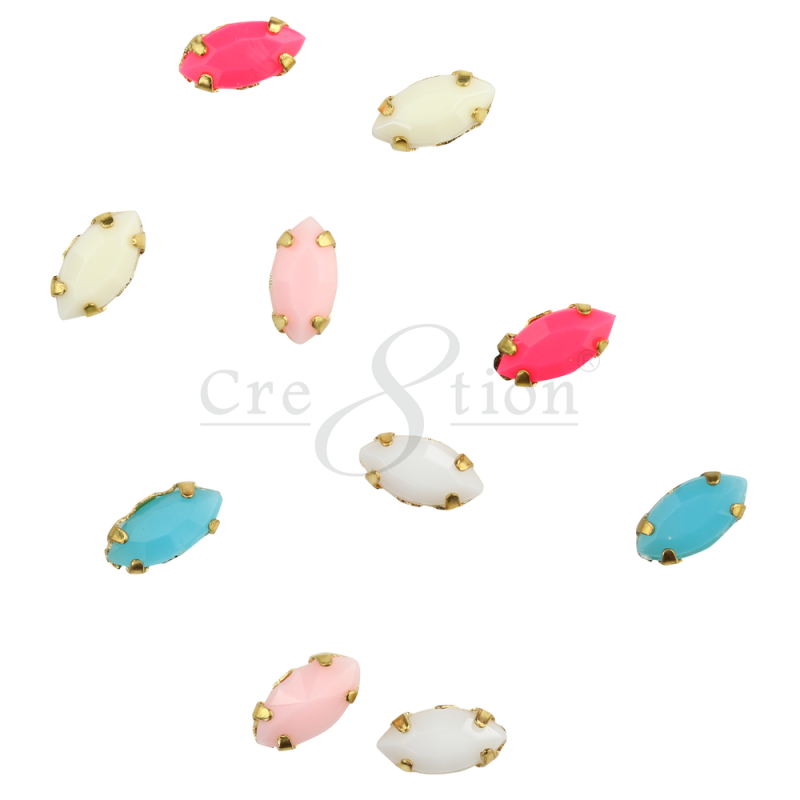 Cre8tion Nail Art Charms, Pink, D09 